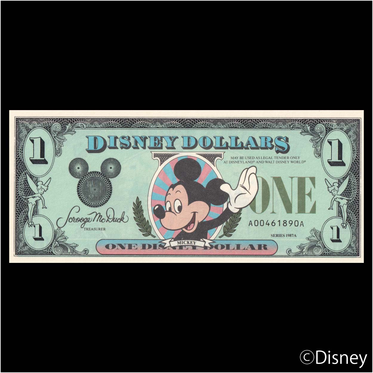 1987A $1 Mickey R-2