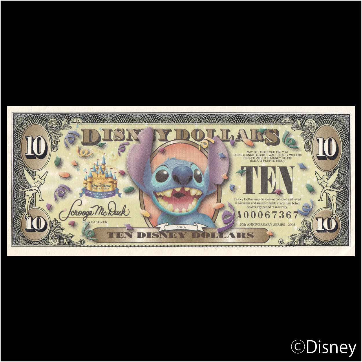 2005 $10 Stitch R-111