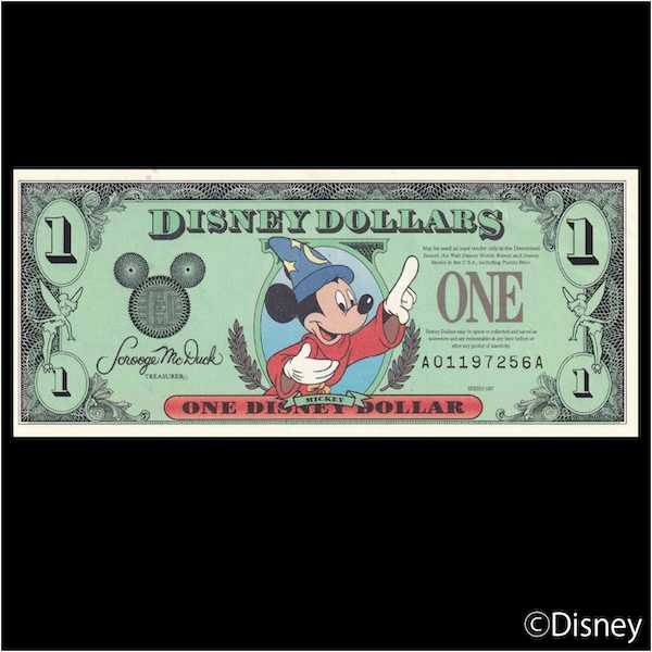 1997 $1 Mickey R-47【未鑑定】