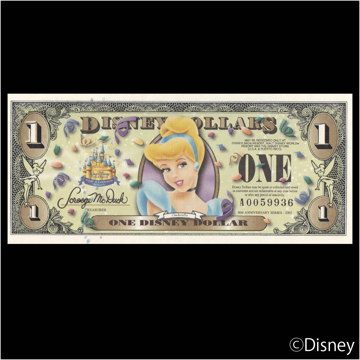 2005 $1 Cinderella R-98【未鑑定】