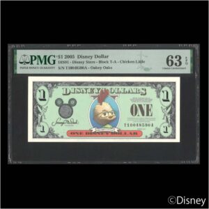 2005 $1 Chicken little DIS91