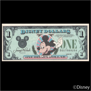 1989 $1 Mickey R-13【未鑑定】