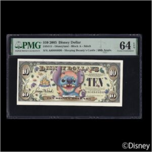 2005 $10 Stitch DIS111 PMG 64EPQ